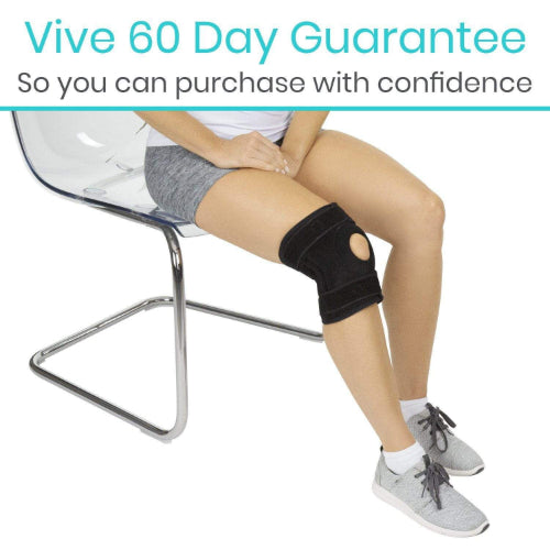 Vive Health Knee Brace - Low-Profile, Adjustable Support
