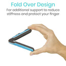 Vive Health Aluminum Finger Splints with Foam Padding and Straps for Fractures and Sprains, 3 Pack