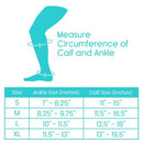 Vive Health TruCompress Compression Stockings Knee High 15-20 mmHg for Daily Support, Large Black