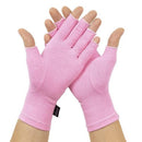 Vive Health Arthritis Gloves, X-Small, Pink, Open Finger Design for Compression and Pain Relief