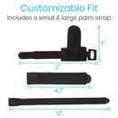 Vive Health Trigger Finger Splint Brace, Palm Strap, Rigid Aluminum, Fits for Any Finger