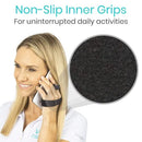 Vive Health Trigger Finger Splint Brace, Palm Strap, Rigid Aluminum, Fits for Any Finger