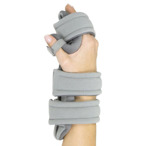 Vive Health Hand & Wrist Immobilizer, Neutral, Lining, Thumb Loop, Large, Right, Gray