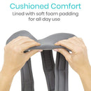Vive Health Hand and Wrist Immobilizer, X-Small Right, Gray, Stroke and Injury Support Brace