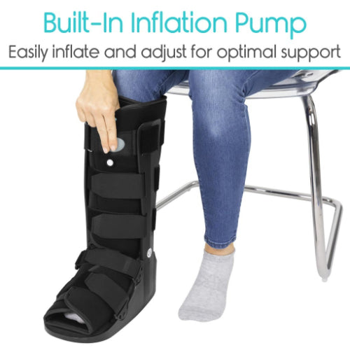 Vive Health 360 Walker Boot Tall Coretech With Imprinting, Extra Large