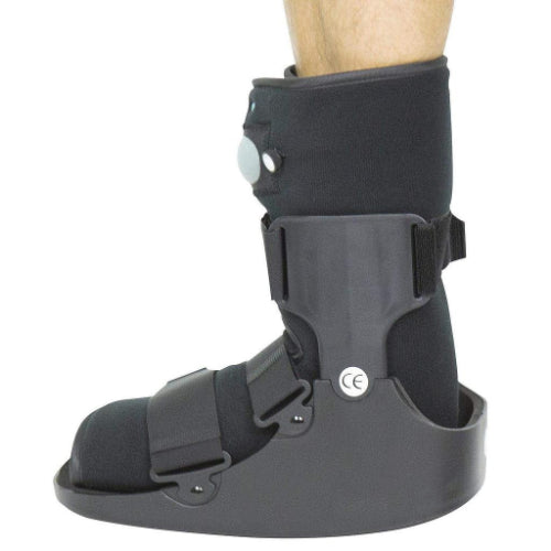 Vive Health 360 Walker Boot Short, Large, Black