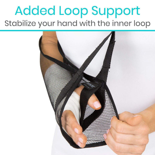 Vive Health Mesh Arm Sling, Black