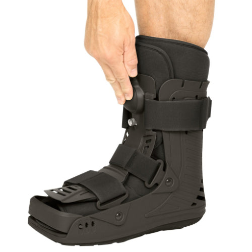 Vive Health 360 Walker Boot Short Imprinting, Medium, Black