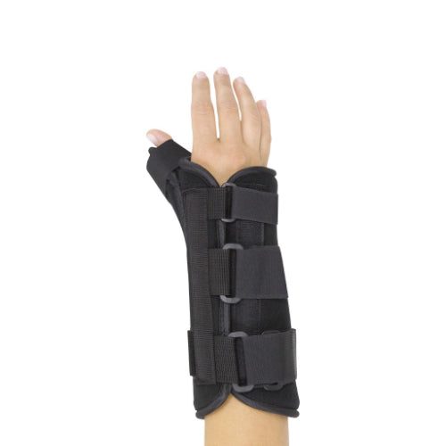 Vive Health 807 Thumb Splint, Rigid Aluminum, 2 Side Splints, Right, Medium:6.5” To 7.5”
