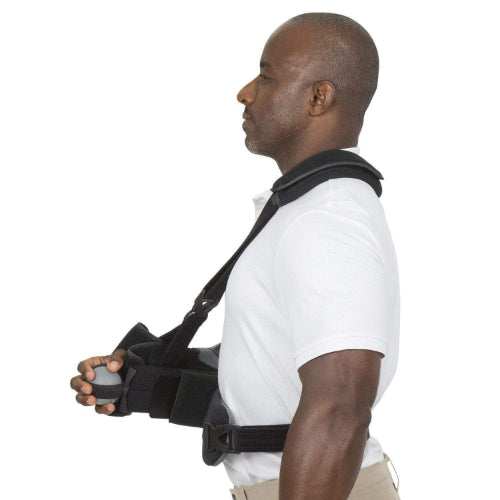 Vive Health 670 Advanced Arm Sling, Moldable Waist, Reversible With Ball, Padded Neck Strap