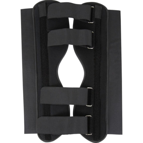 Vive Health 830 Tri-Panel Knee Immobilizer, 4 Rigid Splint, Padded Inserts, 10 Inches Length