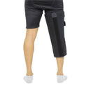 Vive Health 830 Tri-Panel Knee Immobilizer, 4 Rigid Splint, Padded Inserts, 14 Inches Length