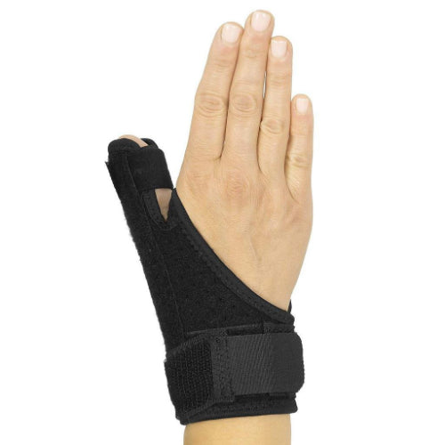Vive Health Standard Thumb Brace, 2 Rigid Splints, Open Palm, Reversible