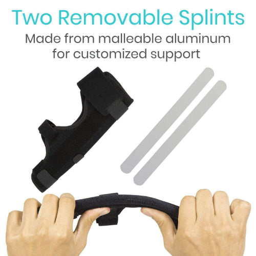 Vive Health Boxer Splint, 2 Malleable Splints, Reversible, 7.75 Inches Length
