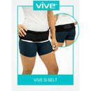 Vive Health Sacroiliac Belt, Adjustable Support Brace for Hip and Lower Back Relief, Large
