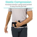 Vive Health Sacroiliac Belt, Adjustable Support Brace for Hip and Lower Back Relief, Large