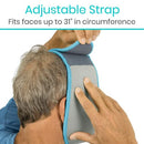 Vive Health Face Ice Wrap with 4 Hot and Cold Gel Packs for Swelling and Pain Relief