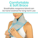 Vive Health Face Ice Wrap with 4 Hot and Cold Gel Packs for Swelling and Pain Relief
