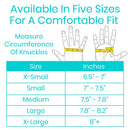 Vive Health Copper Arthritis Gloves, Fingerless Design for Joint Pain Relief and Hand Support