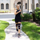 Vive Health Knee Sleeves, Compression Support for Strains, Sprains and Arthritis, Medium, Pink