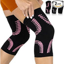 Vive Health Knee Sleeves, Compression Support for Strains, Sprains and Arthritis, Pink, X-Large