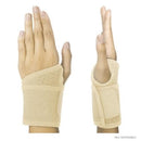 Vive Health Wrist Wraps, Adjustable Compression Support for Sprains and Tendonitis, 2 Pack, Beige
