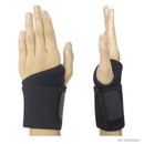 Vive Health Wrist Wraps with Adjustable Neoprene Compression Support for Sprains, Black, 2-Pack