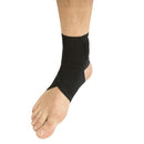Vive Health Ankle Wraps, Strap Heel Brace Stabilizer For Sprained Foot, Black, 2 Pack