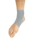 Vive Health Ankle Wraps with Open Heel, Reversible Compression Support for Plantar Fasciitis, Gray