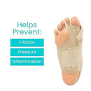 Vive Health Full Foot Bunion Splint, Foot Strap for Big Toe Alignment and Pain Relief, Beige