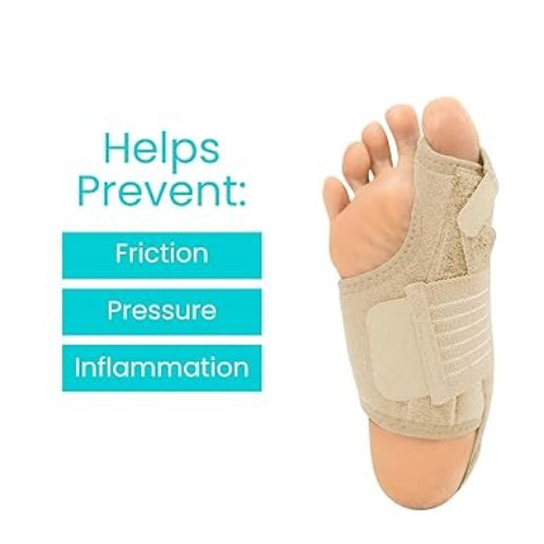 Vive Health Full Foot Bunion Splint, Beige
