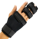 Vive Health Dual Trigger Finger Splint, Adjustable Support, Aluminum Brace for Stiff or Bent Fingers