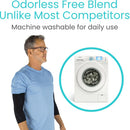 Vive Health Elbow Compression Sleeve for Tendon Support and Joint Relief, Large Black