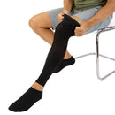 Vive Health Leg Compression Sleeve for Circulation Support and Muscle Recovery, Medium, Black