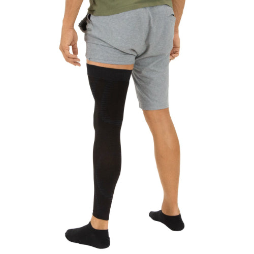 Vive Health Leg Compression Sleeve Black, Extra Large