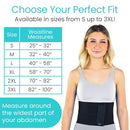 Vive Health Bariatric Abdominal Binder 2 Panel for Targeted Support and Comfort