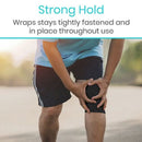 Vive Health Multi Purpose Support Wraps Adjustable Compression for Joints and Muscles Pain Relief