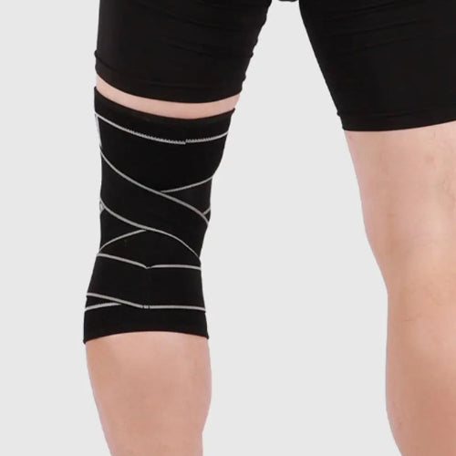 Vive Health Compression Knee Sleeve with Adjustable Straps for Superior Support