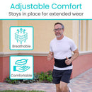 Vive Health Umbilical Hernia Belt with Adjustable Silicone Pads for Targeted Abdominal Support