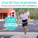 Vive Health Umbilical Hernia Belt with Adjustable Silicone Pads for Targeted Abdominal Support