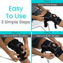 Vive Health Heavy Duty Adjustable Hinged Knee Brace