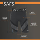 Athlete using Vive SAFS Shorts during workout for hip relief, Moovkart
