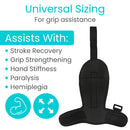 Vive Health Finger Grip Brace, Black