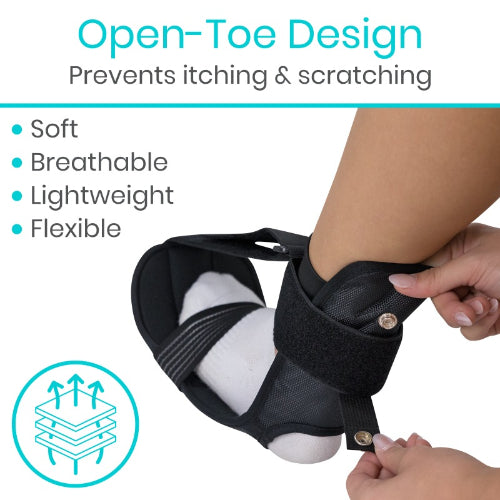Vive Health Plantar Fasciitis Stretch Splint Open-Toe Design