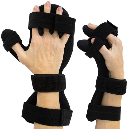 Recover comfortably with the Vive Health Resting Hand Splint. Ideal for arthritis, sprains, carpal tunnel, and hand recovery support, Moovkart.