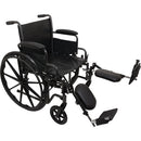 ProBasics K2 Wheelchair with 20x16 Seat and Elevating Legrests for Comfort & Mobility. Moovkart