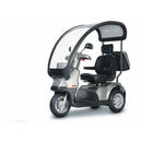 The Afikim S3 Touring Power Wheel Luxury Travel Scooter with Canopy provides a smooth ride, advanced suspension, and a 15-mile range. Moovkart. 