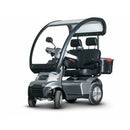 Afikim Afiscooter S4 Touring Duo, 4-Wheel Mobility Scooter, Electric Scooter with Dual Canopy, All-Terrain Scooter, Dual Seat Mobility Scooter, Moovkart