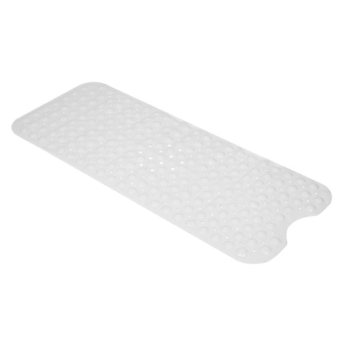 Bathroom Bathtub Non-slip Bath Mat 99X39cm, Milky White