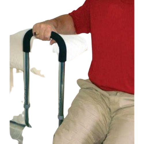 Freedom Grip Plus Standing Bar Handle with Fall Prevention Guard Adult Bed Rail